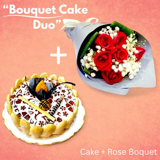 Bouquet Cake Duo