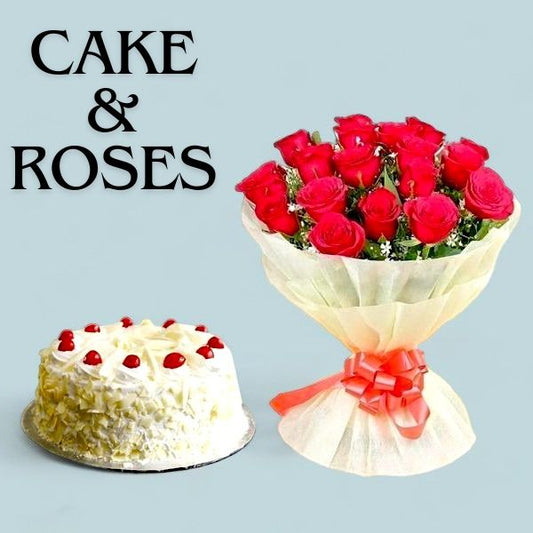 Cake & Roses