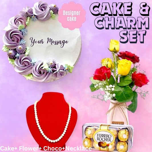 Cake & Charm Set