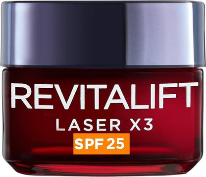 Loreal Revitalift Laser x3 Triple Action Anti Ageing SPF25 50ml