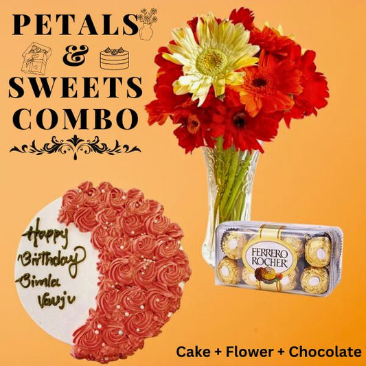 Petals & Sweets Combo