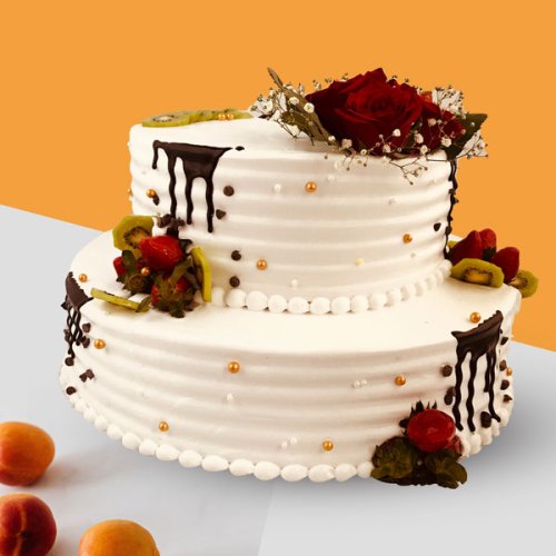 Crave Bakery's Double Decker Vanilla Cake (5lbs)