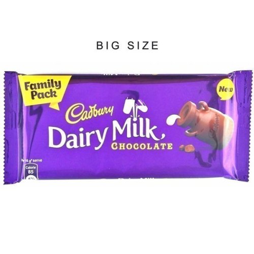 Cadbury Dairy Milk Chocolate 123g (Family Pack)