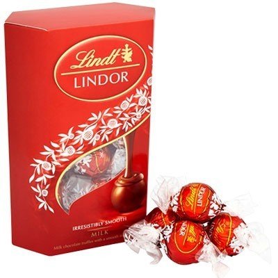 Lindt Lindor Milk Chocolate 200g - Flowers to Nepal - FTN