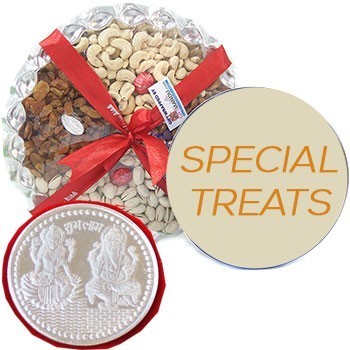 Dry-nuts Treat with Silver Coin Combo