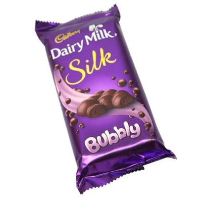 Cadbury Dairy Milk Silk Bubbly 120g